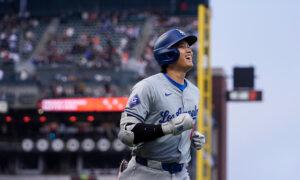 Ohtani’s Monster Home Run Sparks Dodgers to Rout of Giants