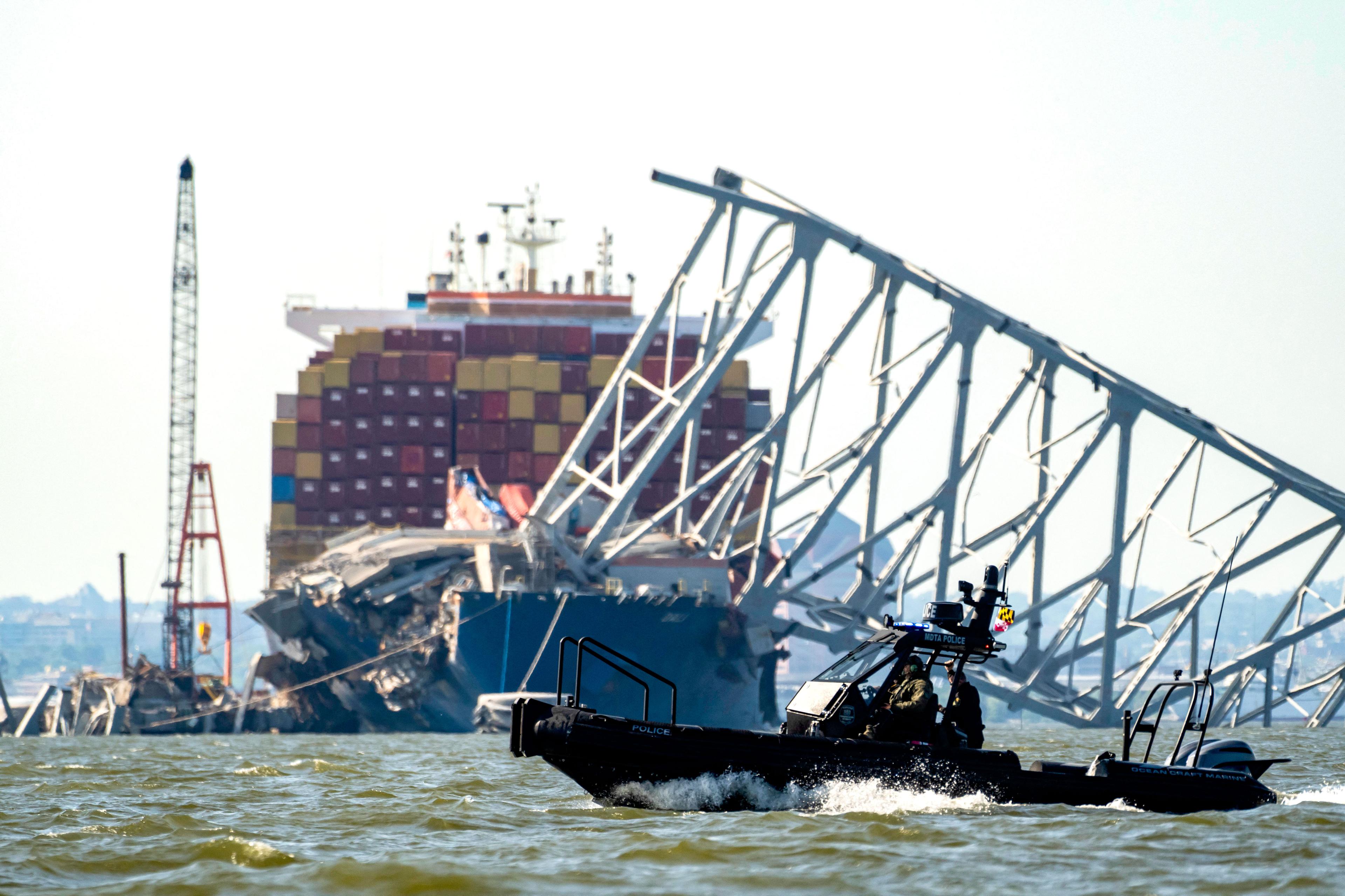 Ship That Hit Baltimore Bridge Had Electrical Failures Before Leaving Port, NTSB Says