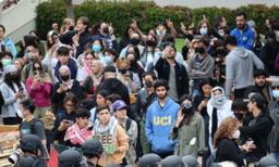 40 Percent of Arrestees at UC Irvine Protest Had No Connection With School