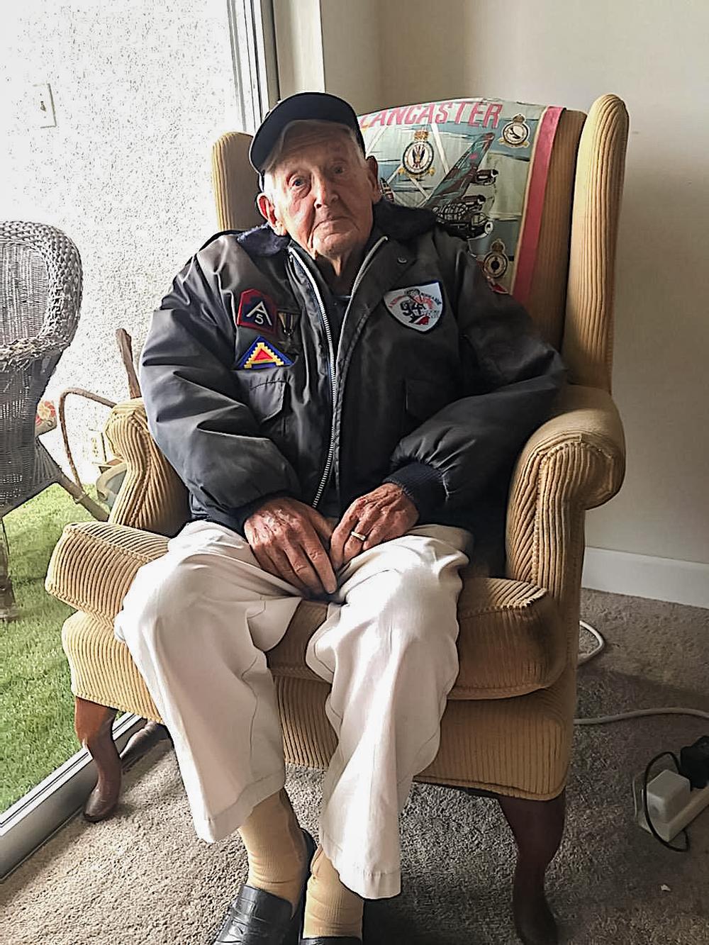 Max Gurney, 102, of San Diego served in the U.S. Army in North Africa during World War II. (Courtesy of Max Gurney)