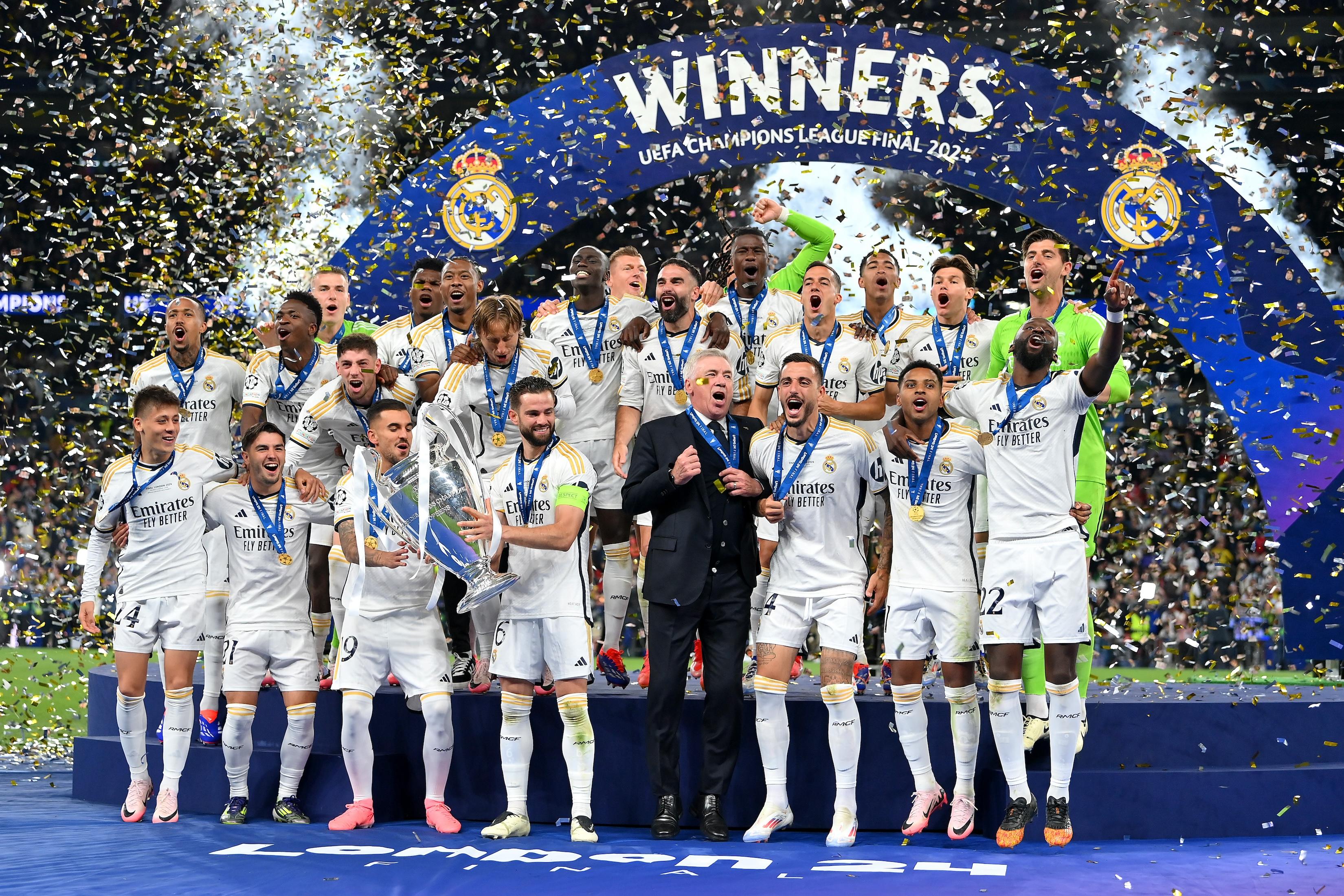 Champions League Final: Real Madrid Seals 15th European Cup After 2–0 ...
