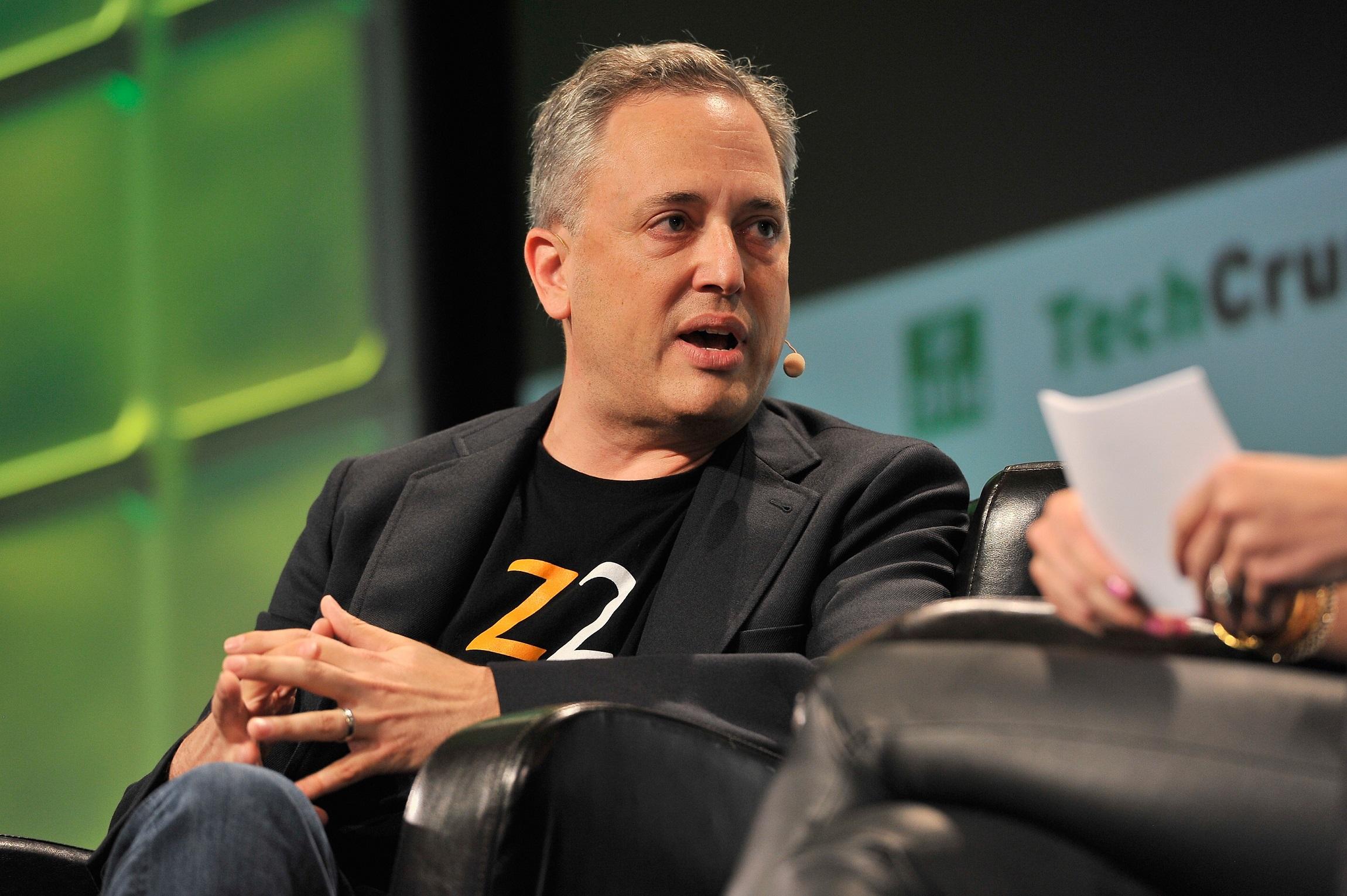 CEO of Zenefits David Sacks speaks onstage during TechCrunch Disrupt SF 2016 at Pier 48 in San Francisco on Sept. 13, 2016. (Steve Jennings/Getty Images for TechCrunch)The dinner was held at the San Francisco home of tech entrepreneur David Sacks. Co-hosts were his wife, Jacqueline, and fellow "All-In" podcast host, billionaire Chamath Palihapitiya.