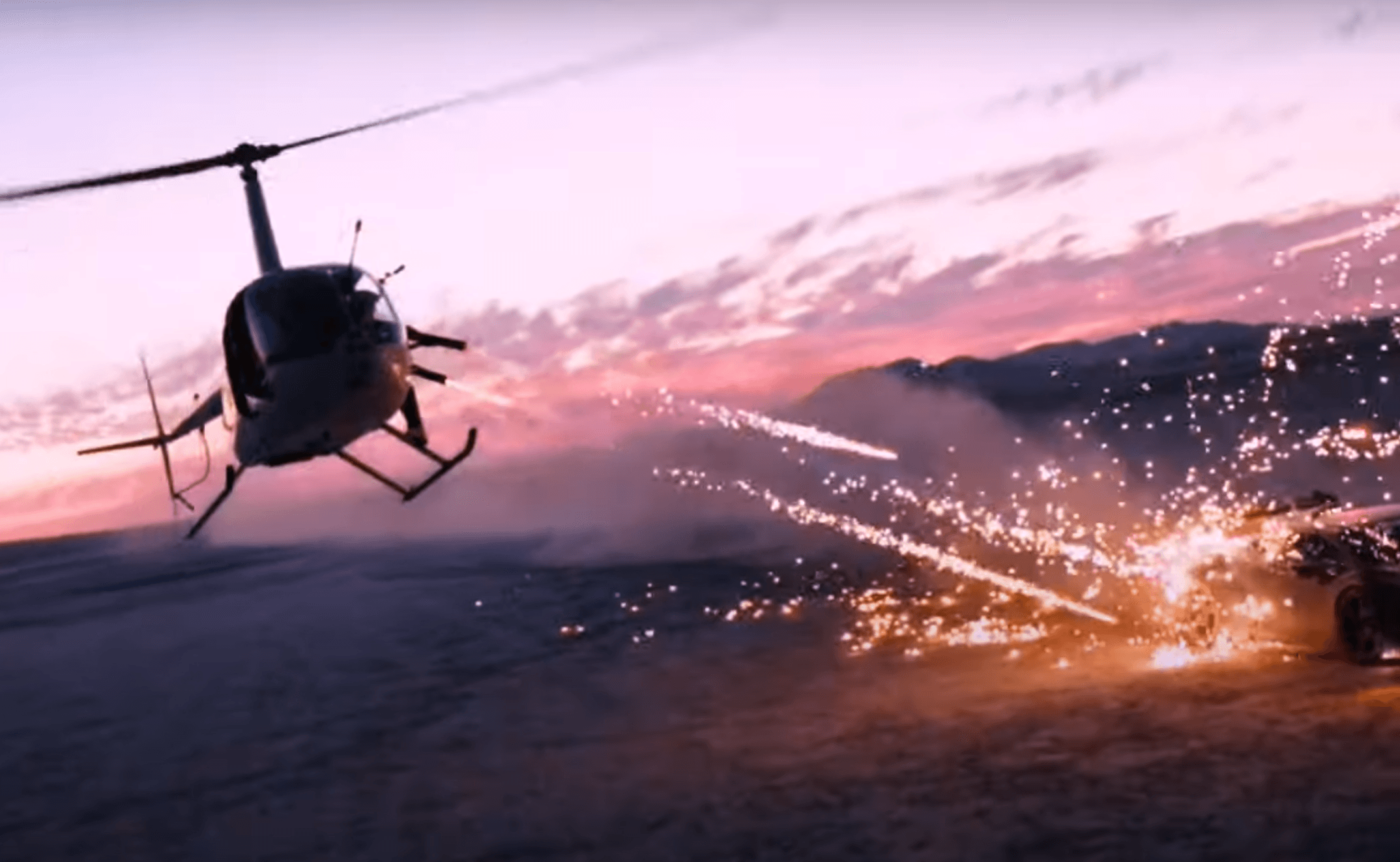Helicopter and Fireworks Video Shoot Leads to Los Angeles Man’s Arrest