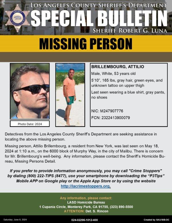 (Los Angeles County Sheriff's Department)