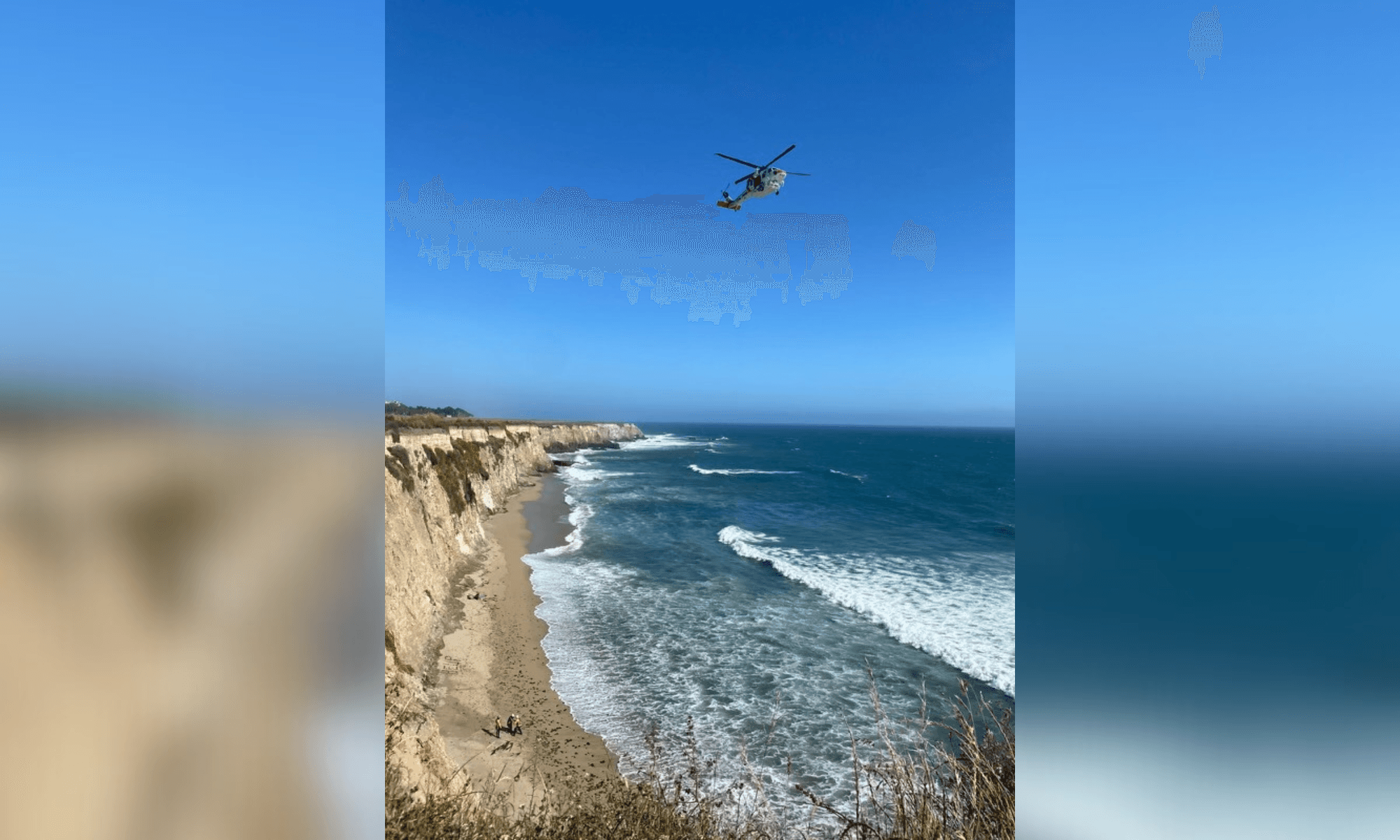Stranded Kite Surfer Rescued From California Beach After Spelling ‘Help’ With Rocks