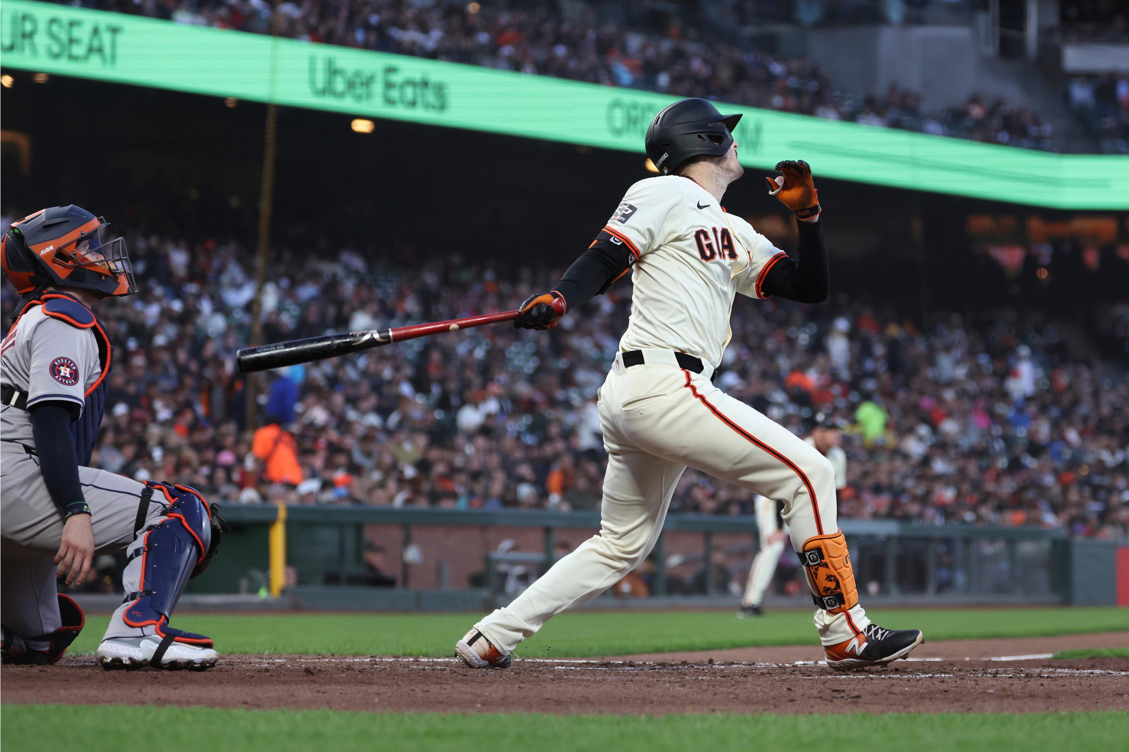 Big 10th-Inning Hit From Slater Gives Giants Come-From-Behind Win Over Astros