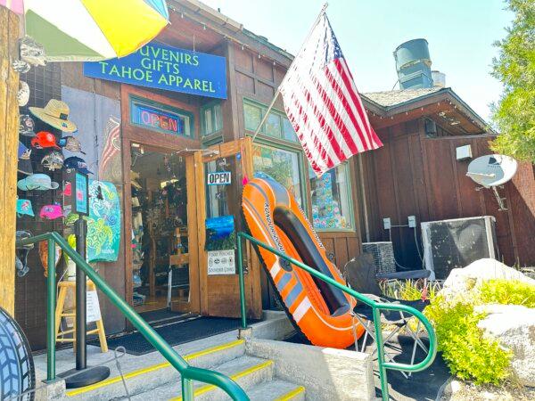 A major sticking point for opponents of the tax is the lack of clarity on how the revenue will be used. Above, a South Lake Tahoe souvenir shop. (Jill McLaughlin/The Epoch Times)