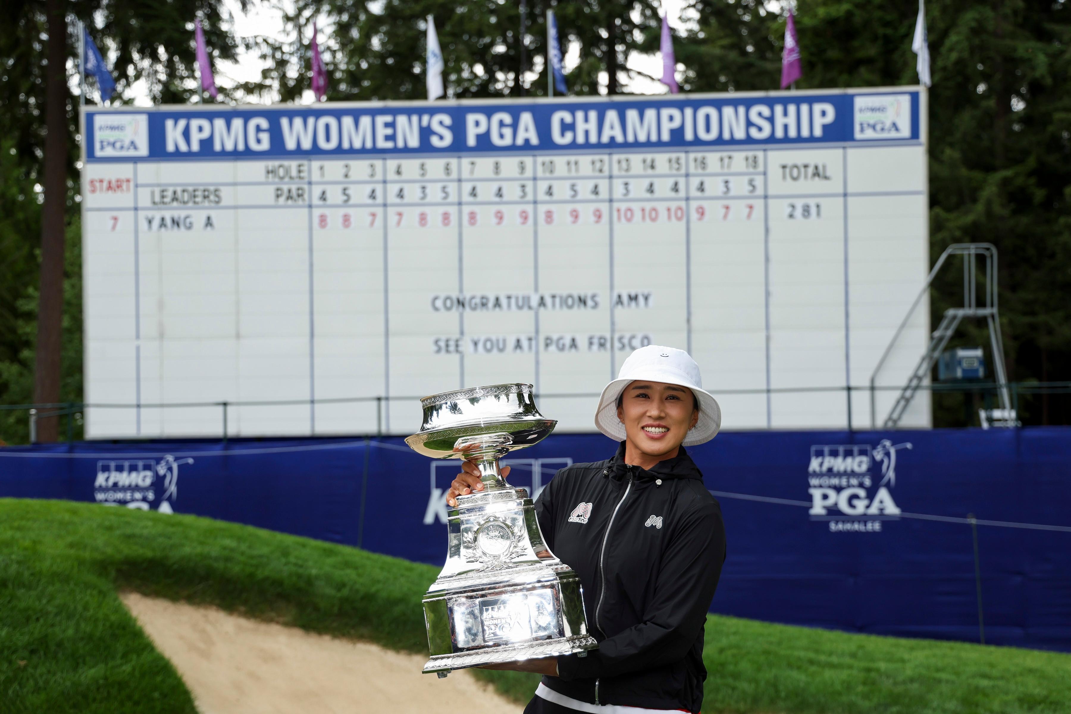 Yang Gains Elusive First Major Victory at Women’s PGA Championship