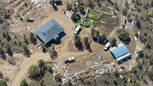 Illegal marijuana grow operations. (Courtesy of Siskiyou County Sheriff's Department)