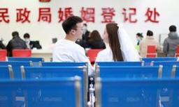 China’s Marriage Registrations Hit New Low