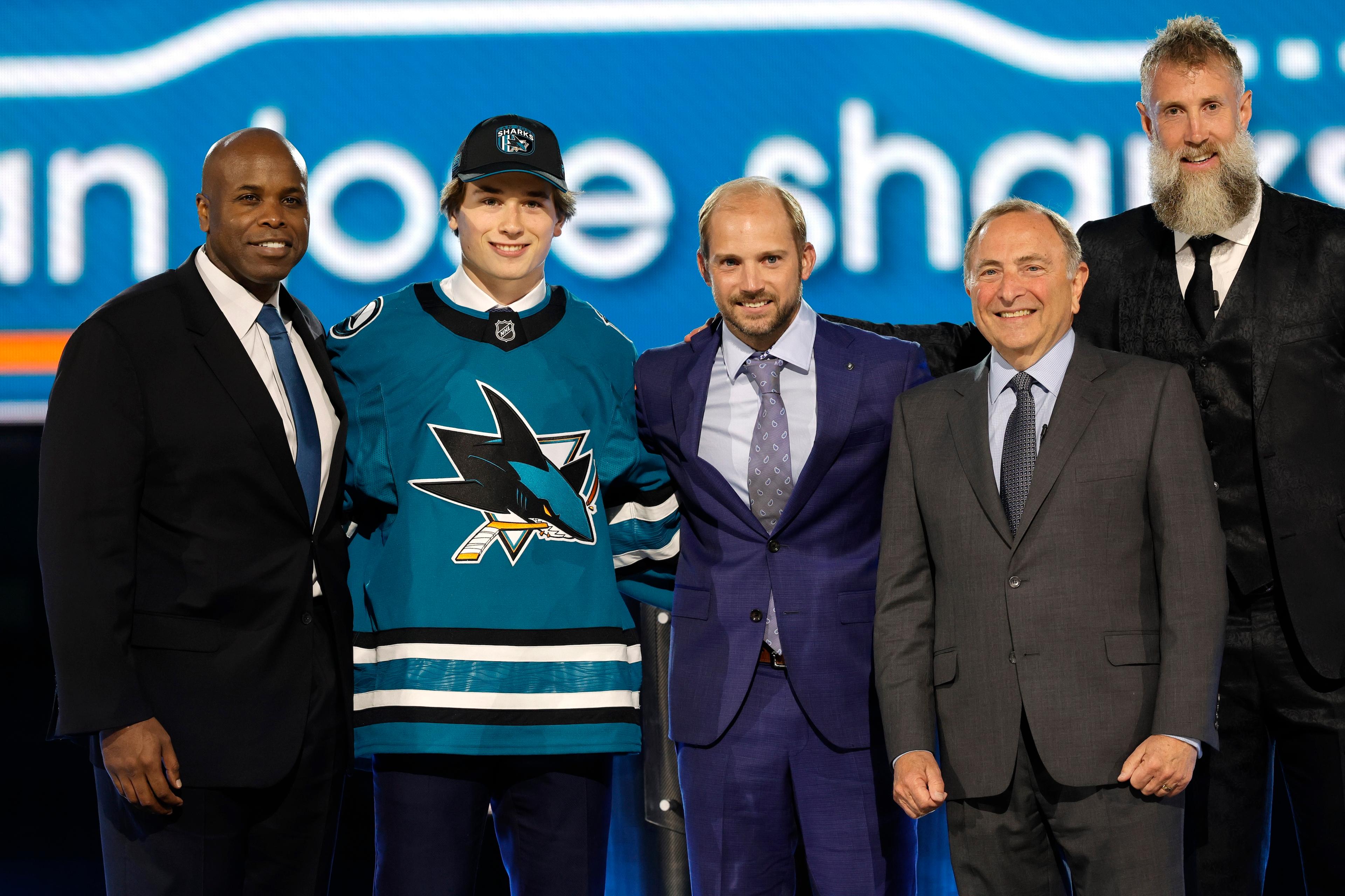 San Jose Sharks Select Boston University Center Macklin Celebrini With No. 1 Pick in NHL Draft