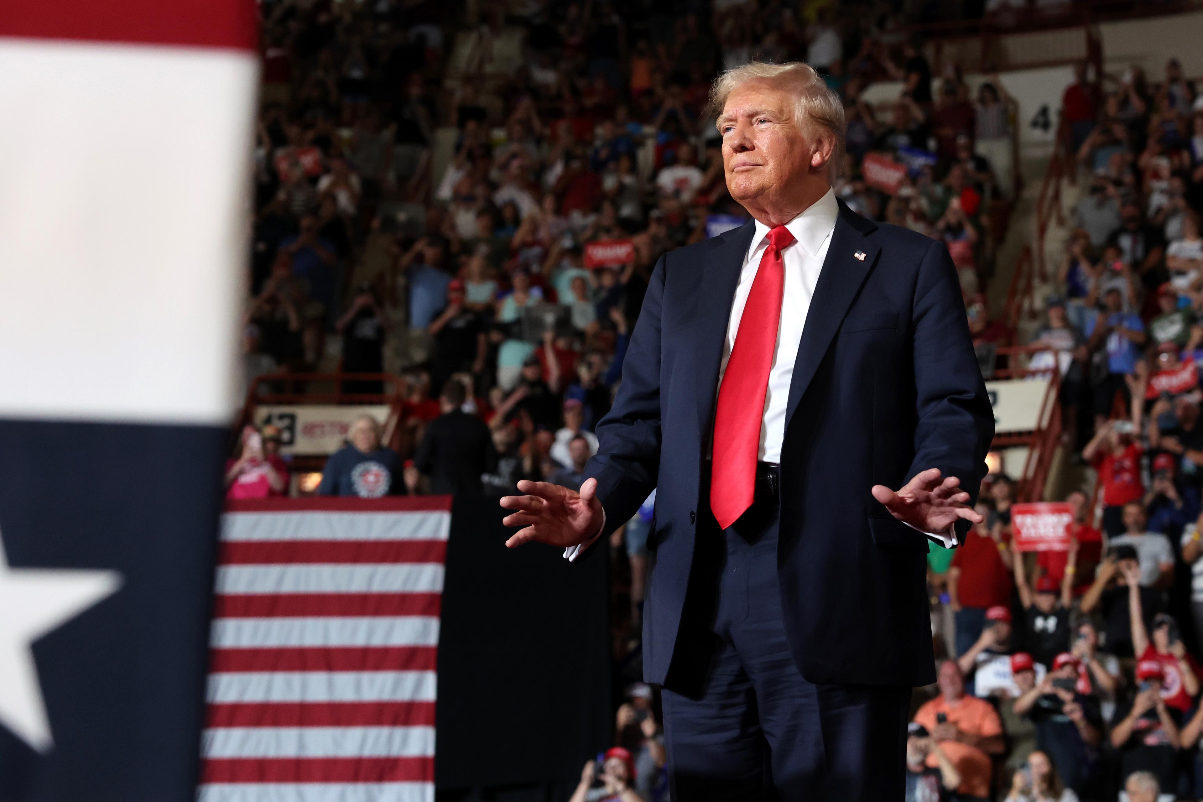 Trump, Back in Pennsylvania After Assassination Attempt, Contrasts His Track Record With Harris’