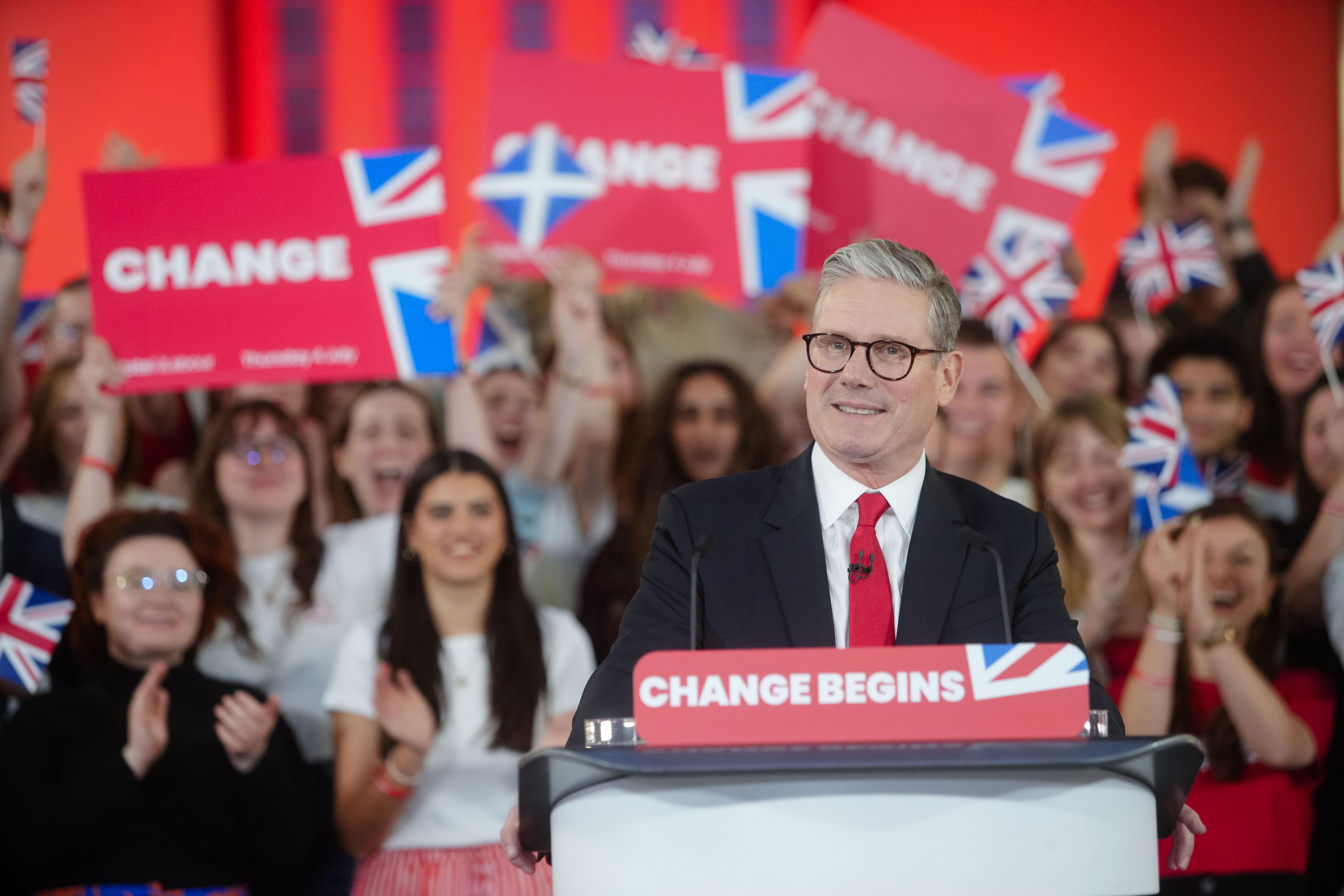 Labour Wins Landslide Victory in UK Election