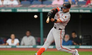 Michael Conforto Has a 2-run Double, the Giants Beat the Guardians 4–2