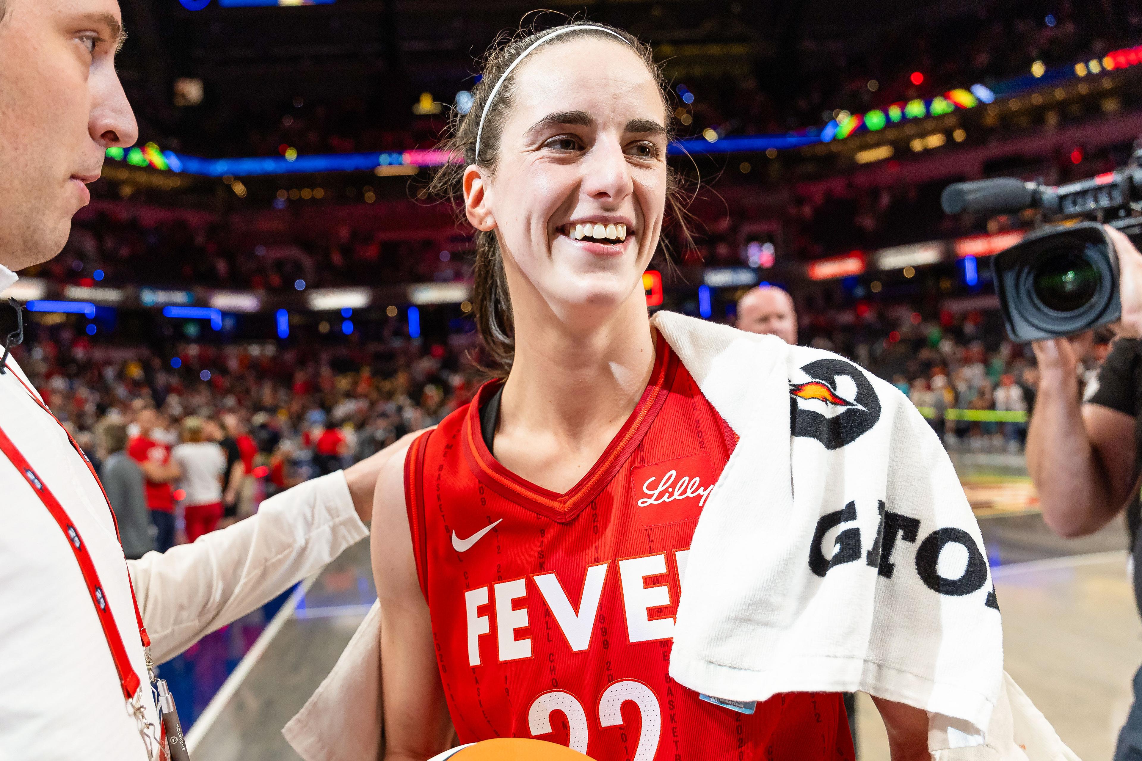 Caitlin Clark Breaks Another WNBA Record in Stellar Rookie Season