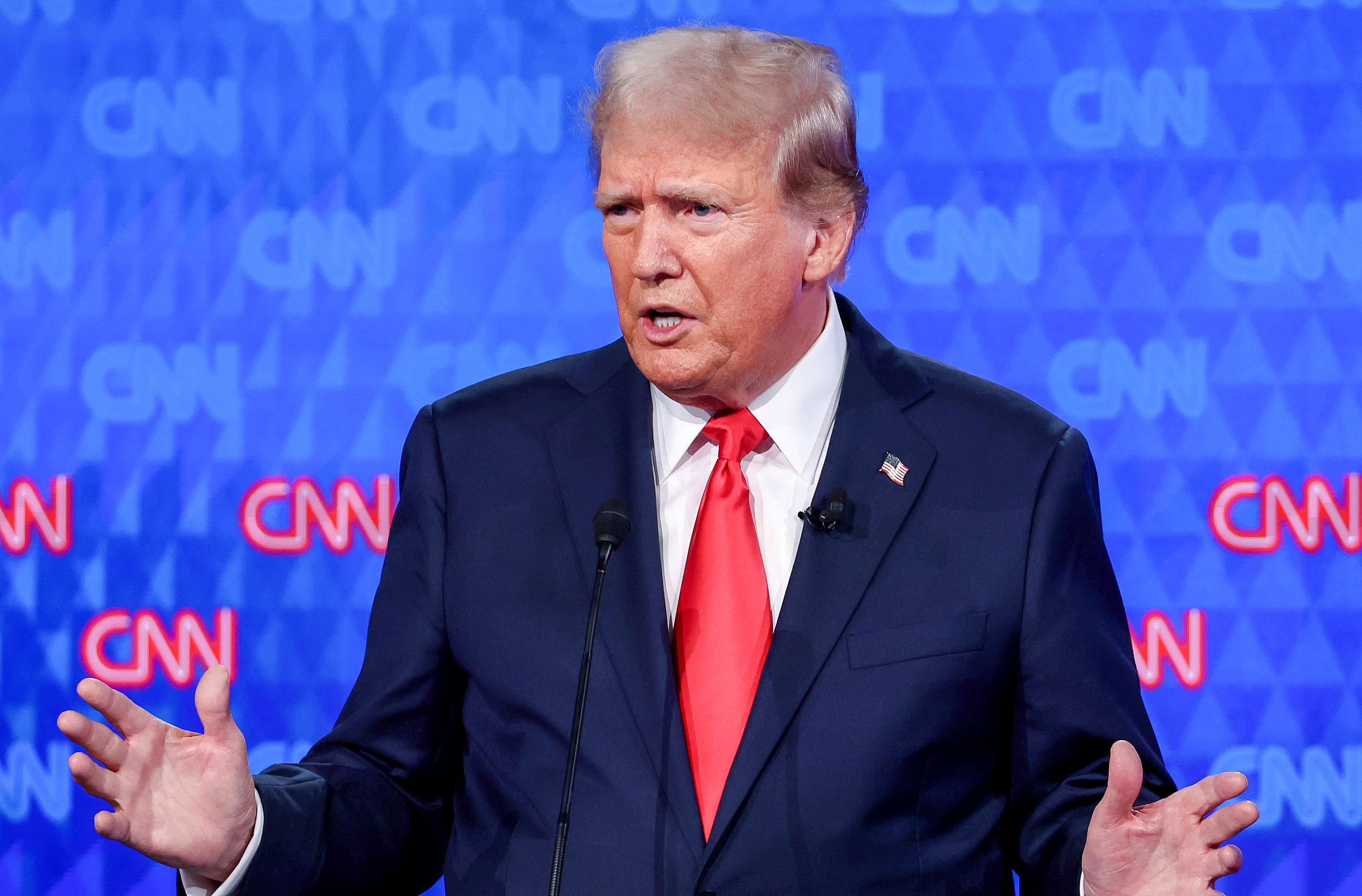 Trump Says He’s Willing to Debate Harris More Than Once