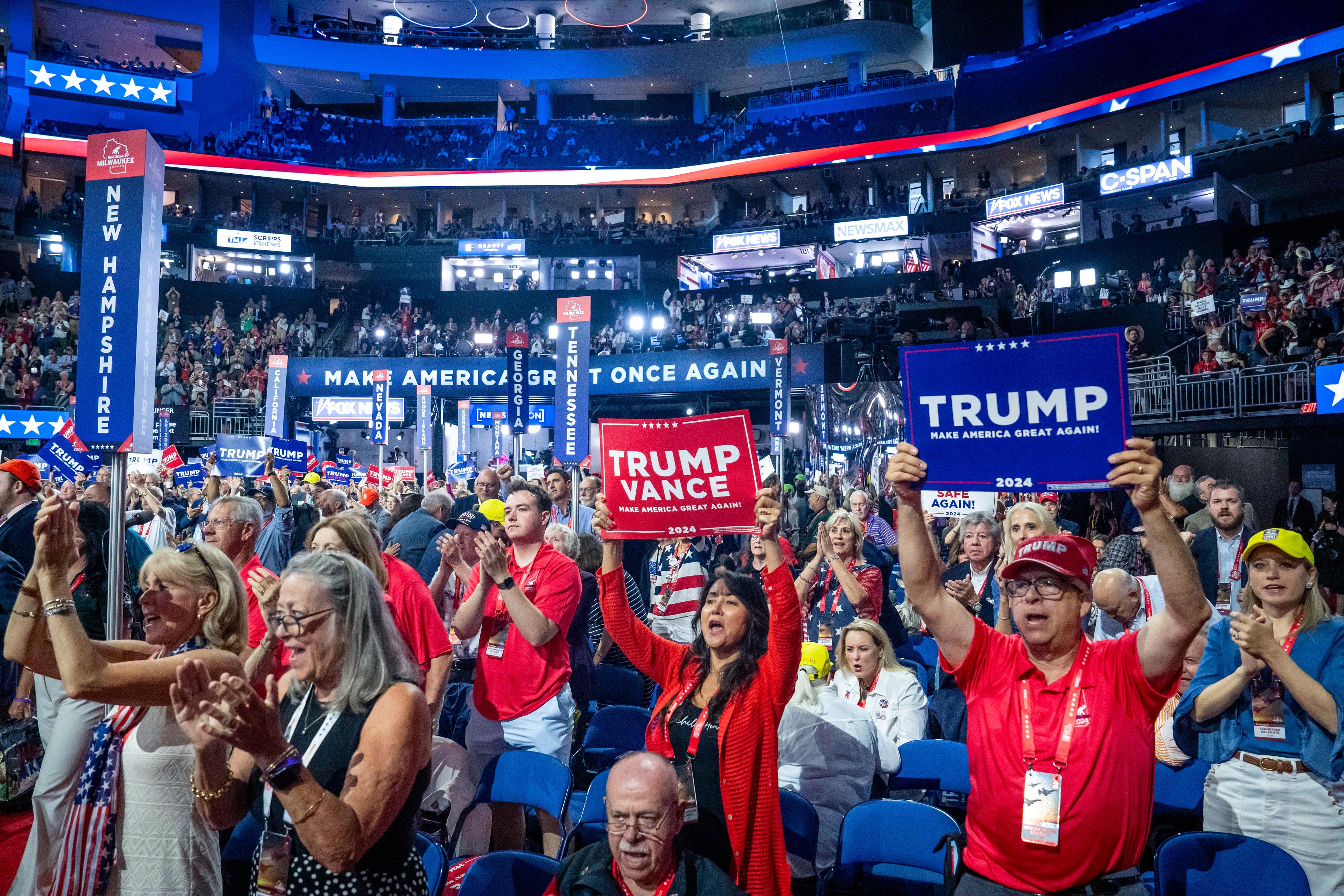 Former Rivals Embrace Trump at Republican National Convention