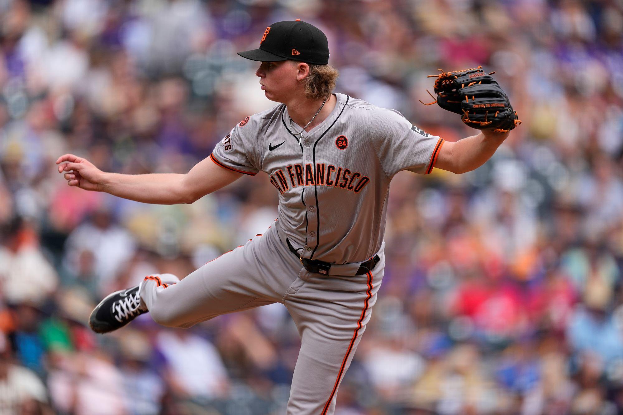 Rookie Giants Right-Hander Birdsong Sparkles in Win Over Rockies