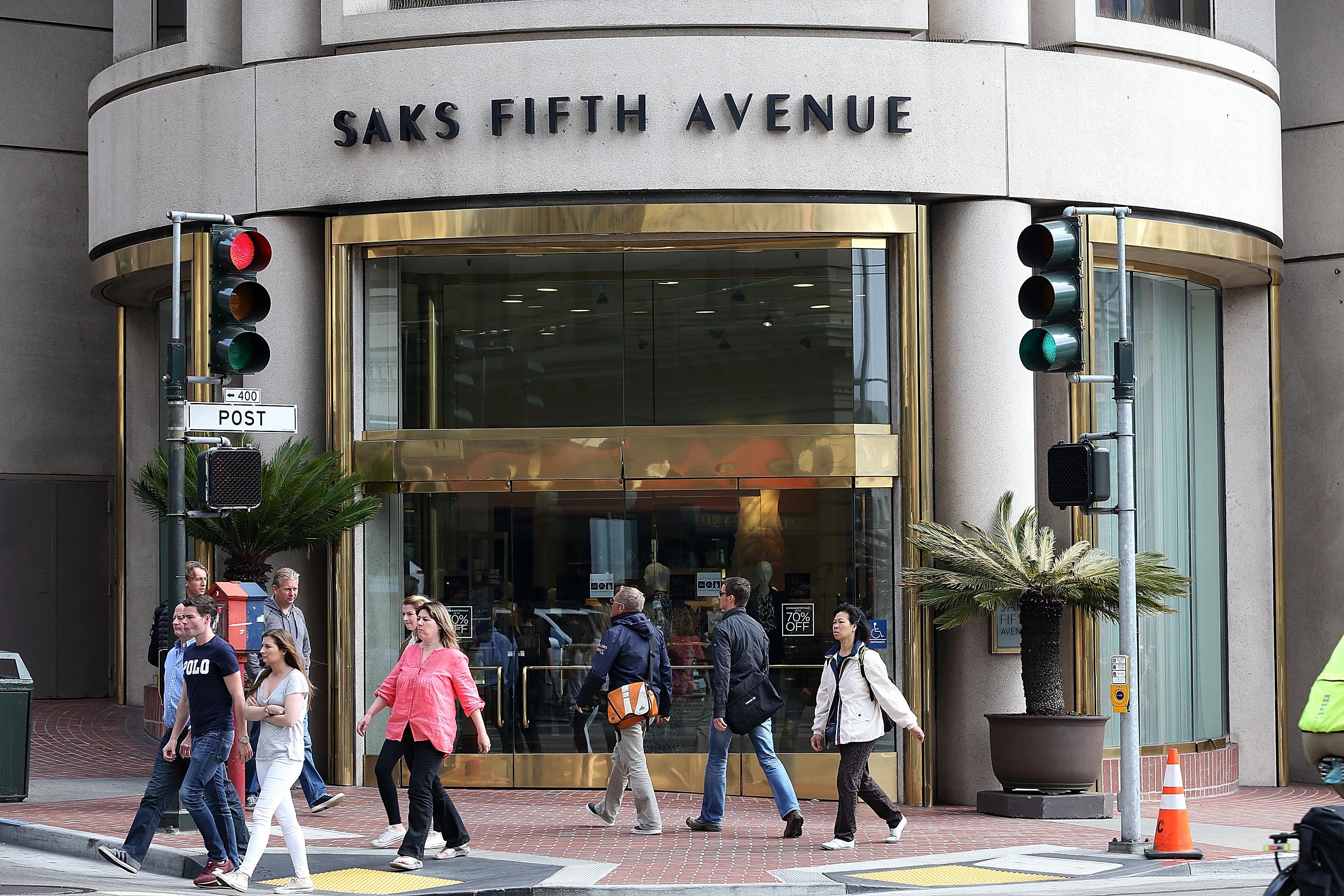 Saks Fifth Avenue Switches to Appointment-Only Shopping at San Francisco Store