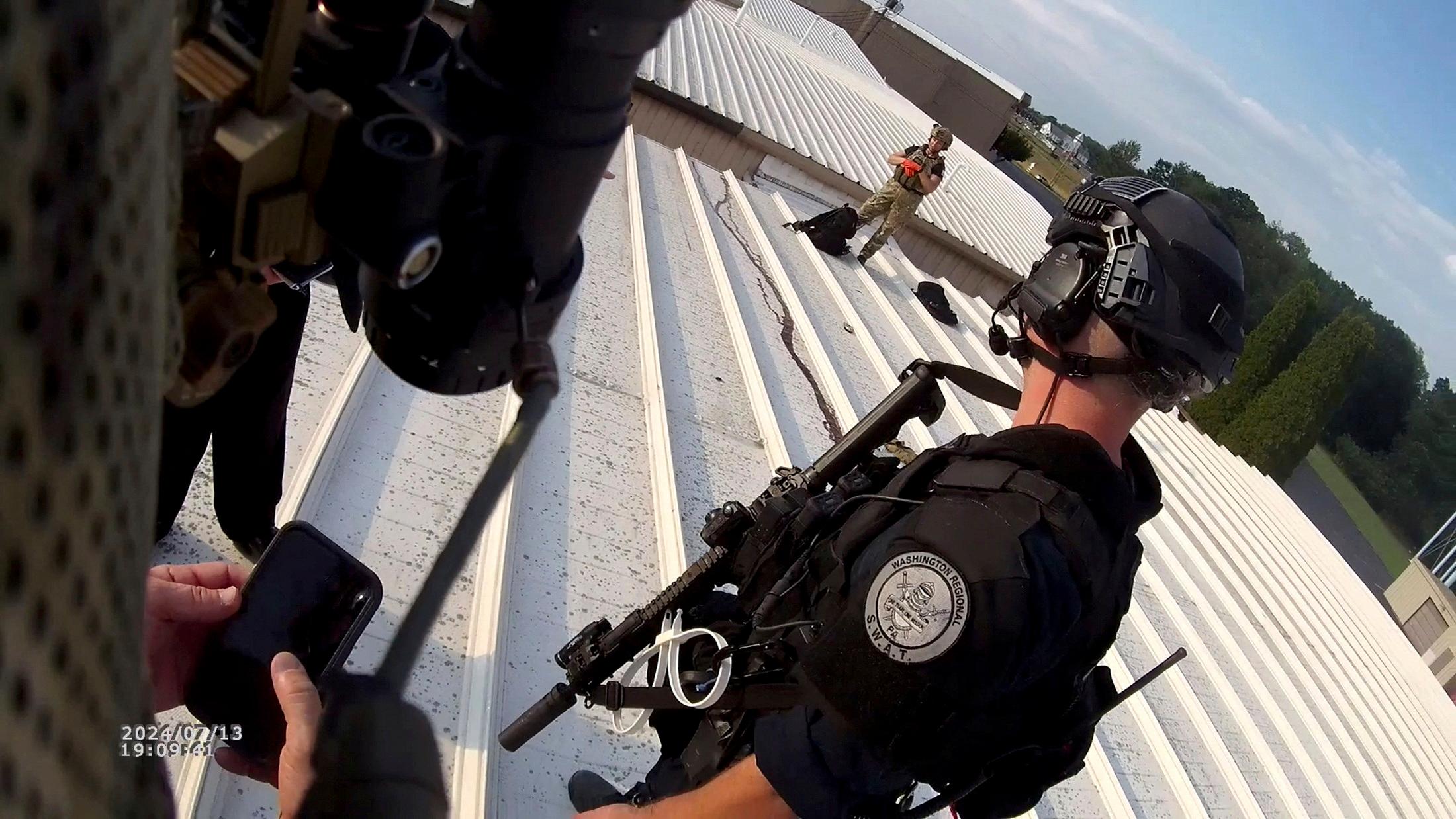 Sen. Grassley Releases Rooftop Bodycam Footage Taken After Trump Assassination Attempt