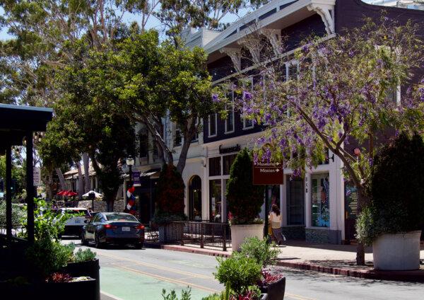 Downtown San Luis Obispo, Calif., on July 18, 2024. (Travis Gillmore/The Epoch Times)