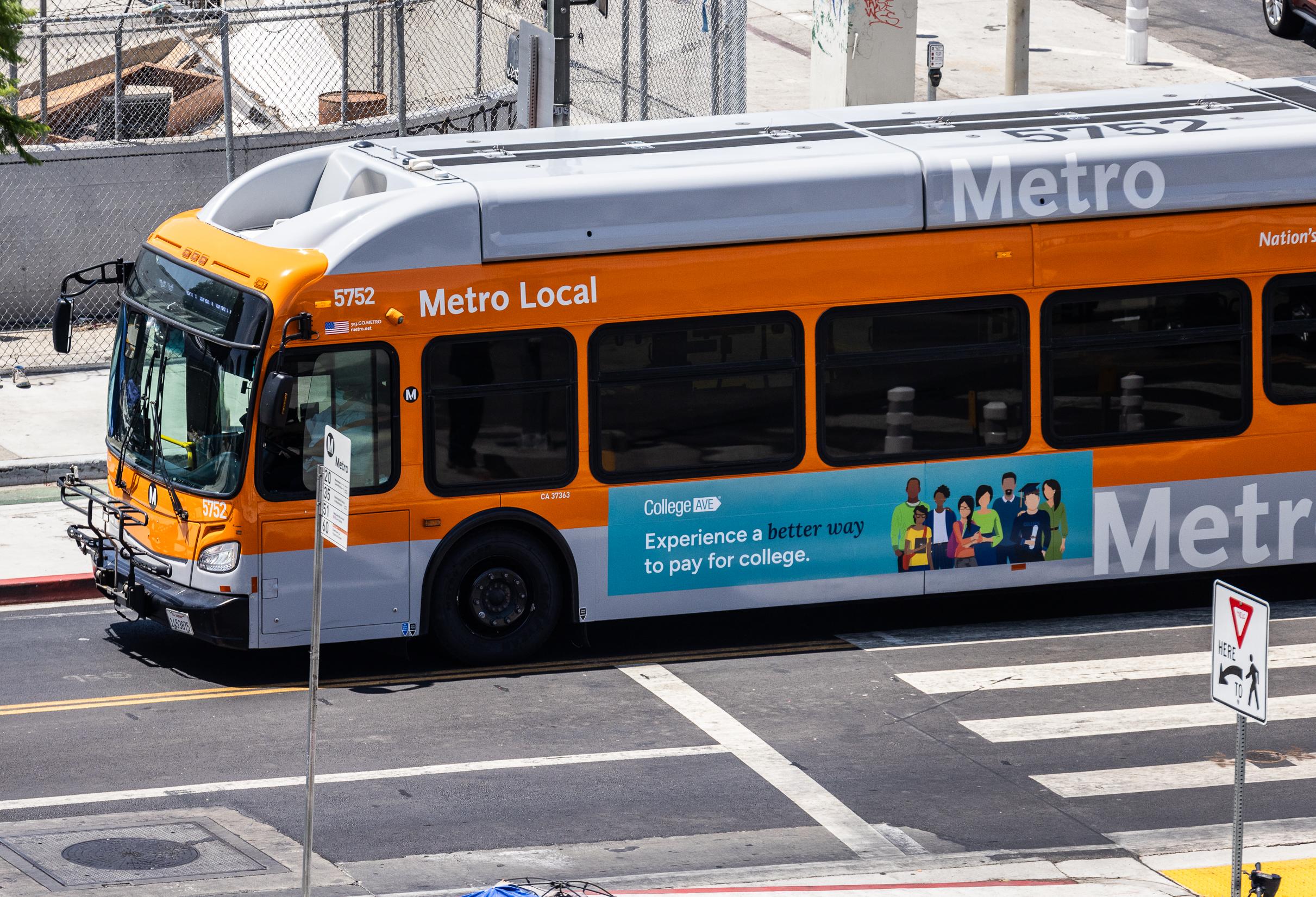 6 Passengers Taken to Hospitals After LA Metro Bus Strikes Pole