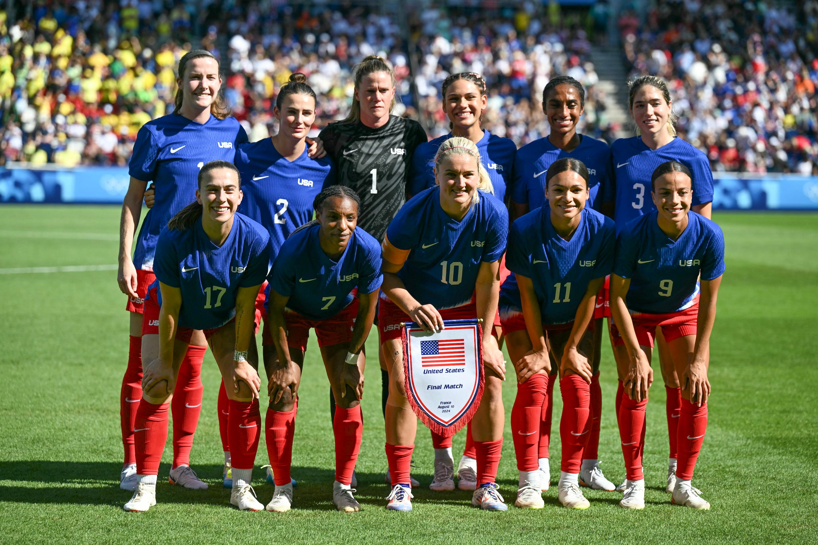 US Defeats Brazil, Claims First Olympic Gold in Women’s Soccer Since 2012