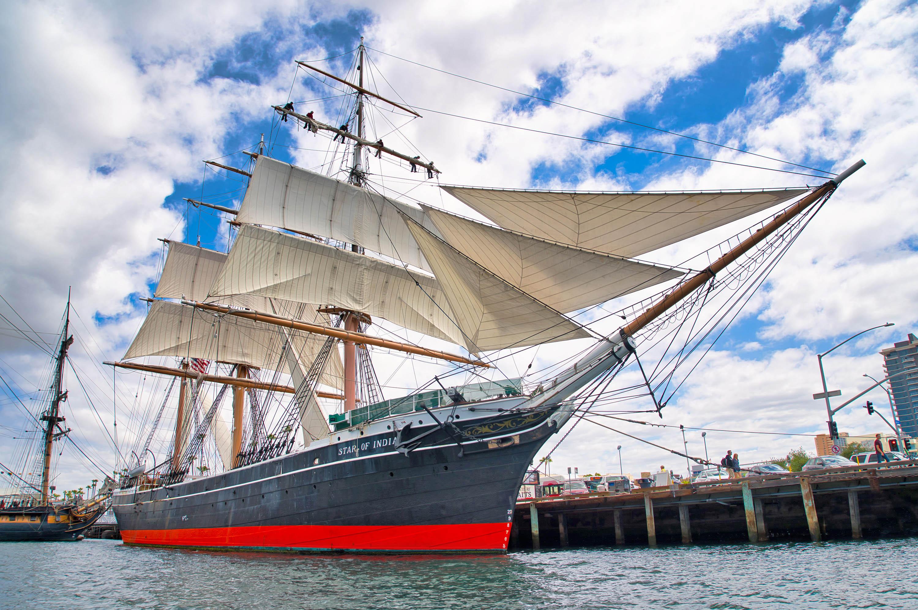 World’s Oldest Active Sailing Ship, Star of India, Is a National Historic Landmark