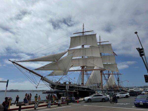 Star of India Wharf at the Maritime Museum of San Diego in the summer of 2024. (David Anton/Maritime Museum Of San Diego)