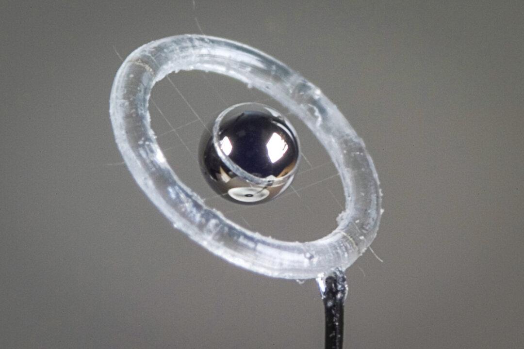 (Top) A staff member checks the Tokamak Fusion Test Reactor, in this file photo. (Bottom L) The Saturn target design aims to explore the possibly of demonstrating ignition in the National Ignition Facility using the Polar-Direct-Drive configuration, in this file photo. The capsule is mounted on a specifically designed ring by means of spider-silk strands. (Bottom Right) An illustration shows simulation that uses Weixing Wang's GTS code to show core turbulence in a Tokamak at Argonne National Laboratory. Researchers aim to push fusion computer codes and associated algorithms closer to defining plasma confinement properties required to ignite the ITER experimental fusion reactor. (U.S. Department of Energy)