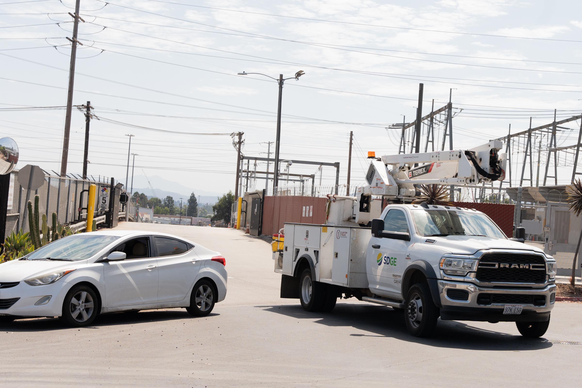 Renewable Energy Battery Facility Catches Fire in San Diego County