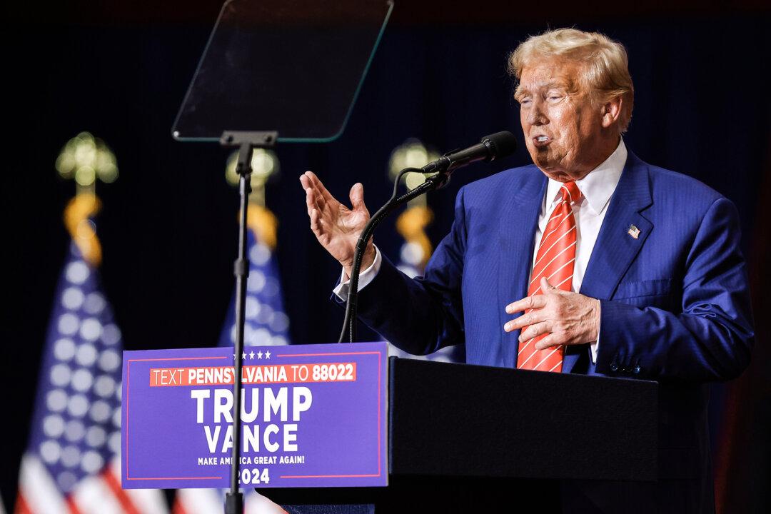 Both presidential candidates support nuclear energy, with Vice President Kamala Harris touting the Biden administrations transition to renewable energy, while former President Donald Trump believes that the growth of the nulear power industry is vital to sustaining electricity demands. (Saul Loeb/AFP via Getty Images, Chip Somodevilla/Getty Images)