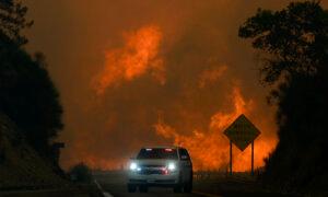 Wildfire East of LA Threatens Tens of Thousands of Homes and Forces Evacuations