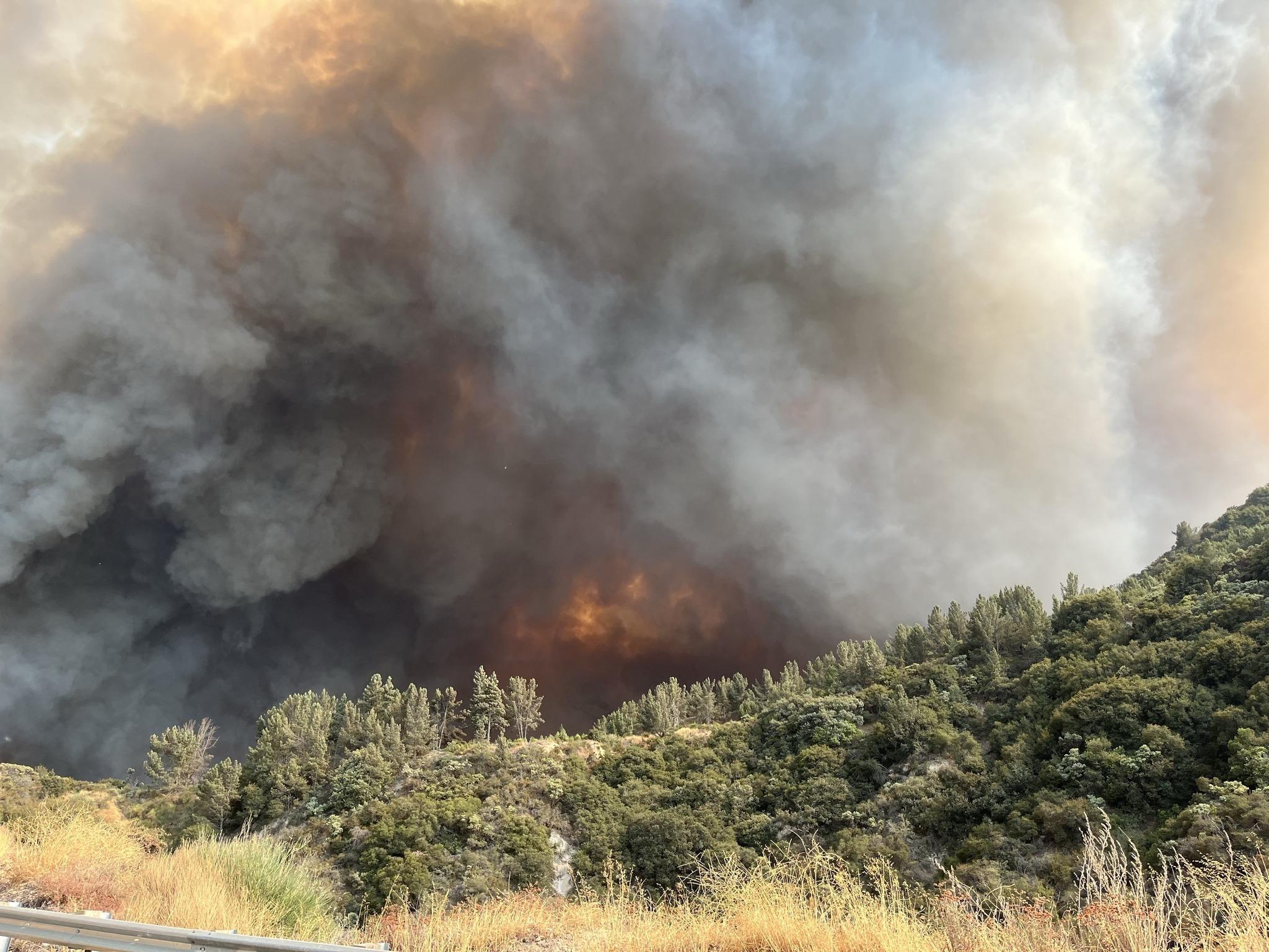 Newsom Declares State of Emergency Over San Bernardino Fire