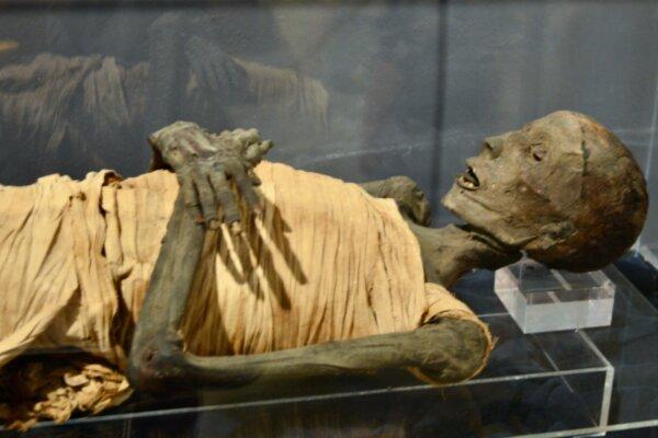 A mummy. (Keegan Billings/The Epoch Times)