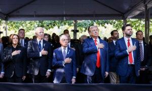 Biden, Harris, Trump Attend 9/11 Remembrance Ceremony on 23rd Anniversary of Attacks