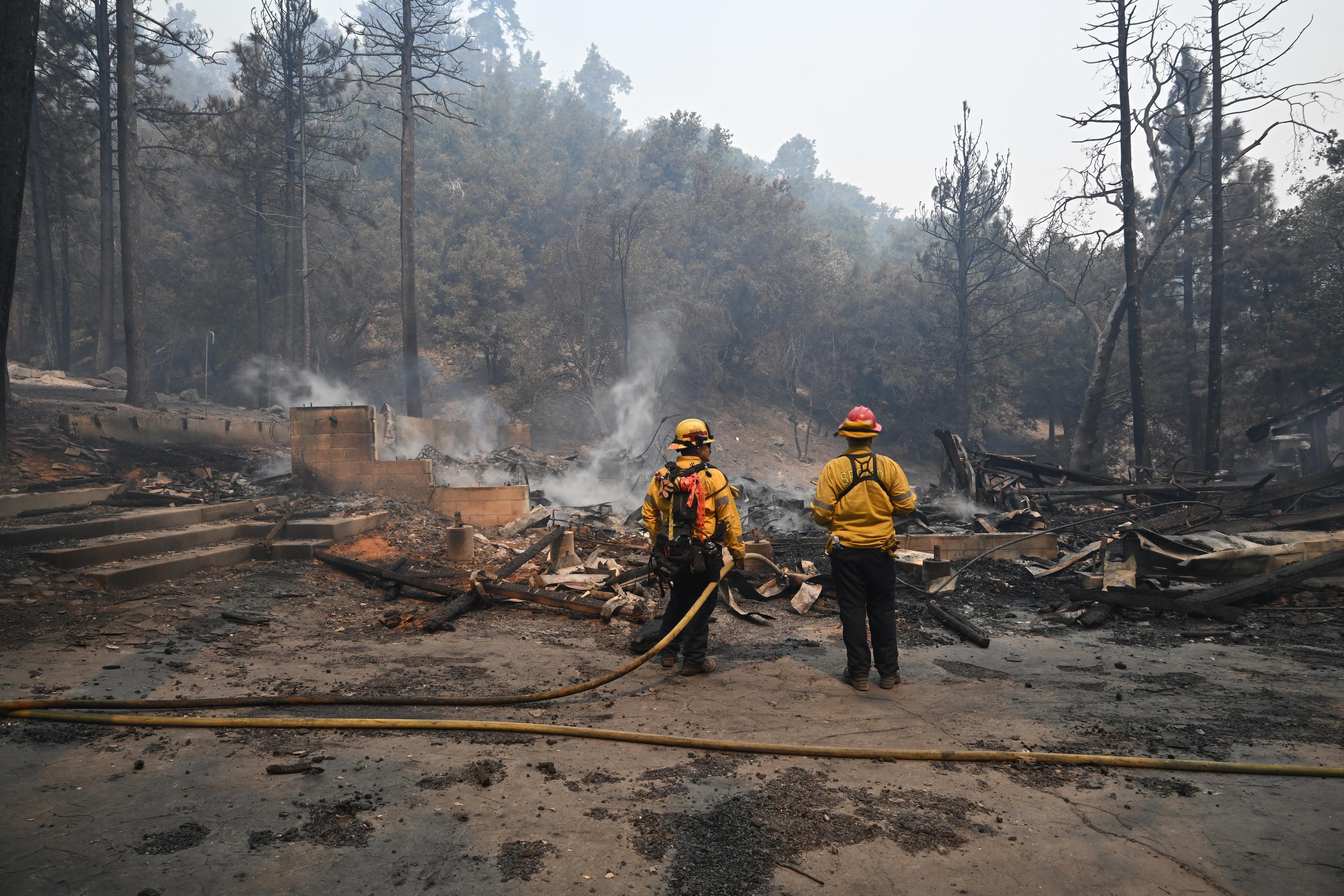 Southern California Fire Destroys Dozens of Homes Near Los Angeles