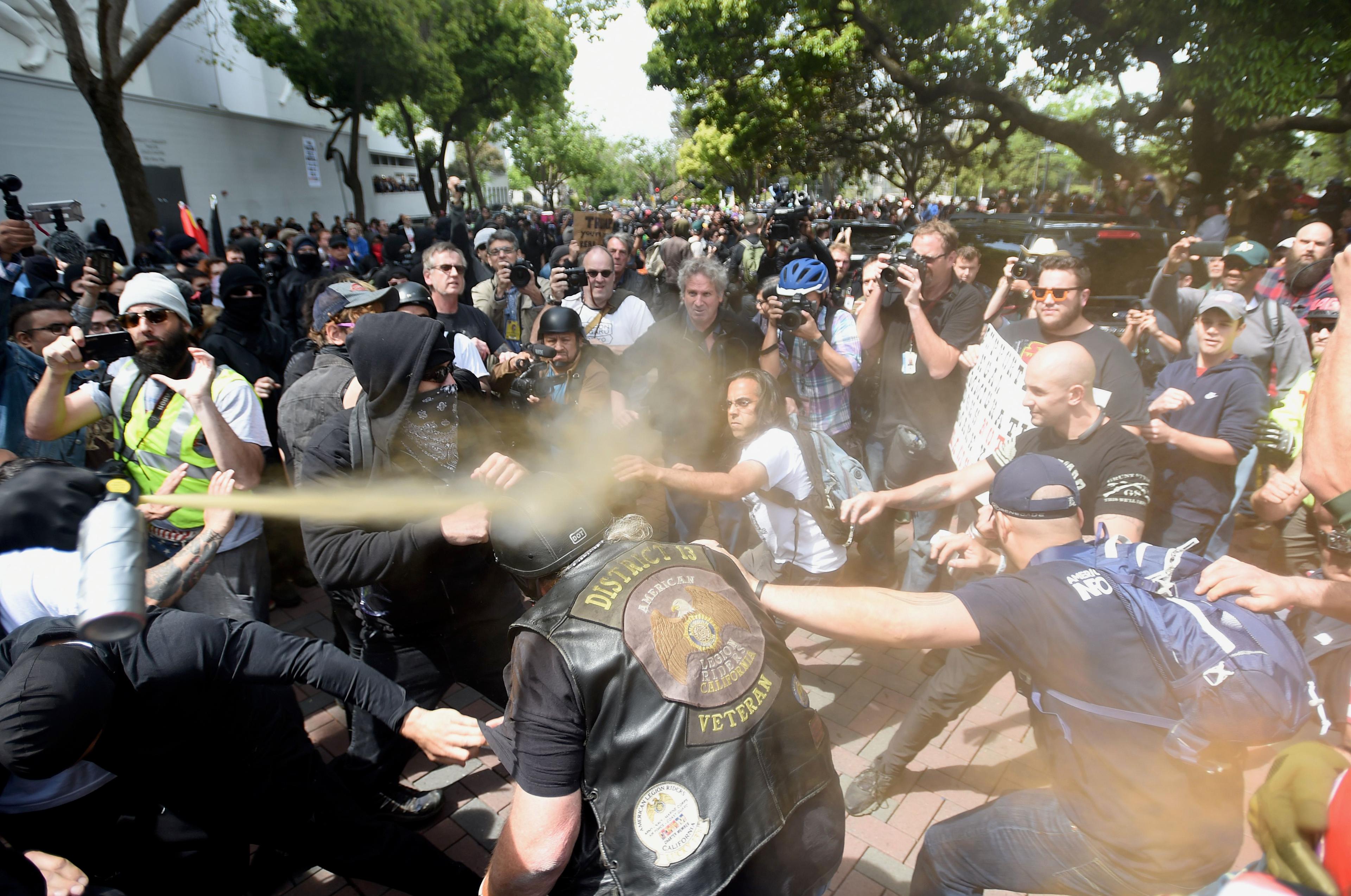 California Man Pleads Guilty to Federal Charge of Inciting Riots at Rallies