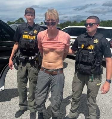 Ryan Routh, suspected of attempting to assassinate former President Donald Trump, is arrested by the Martin County Sheriff's Office in Martin County, Florida, on Sept. 15, 2024. (Martin County Sheriff's Office)