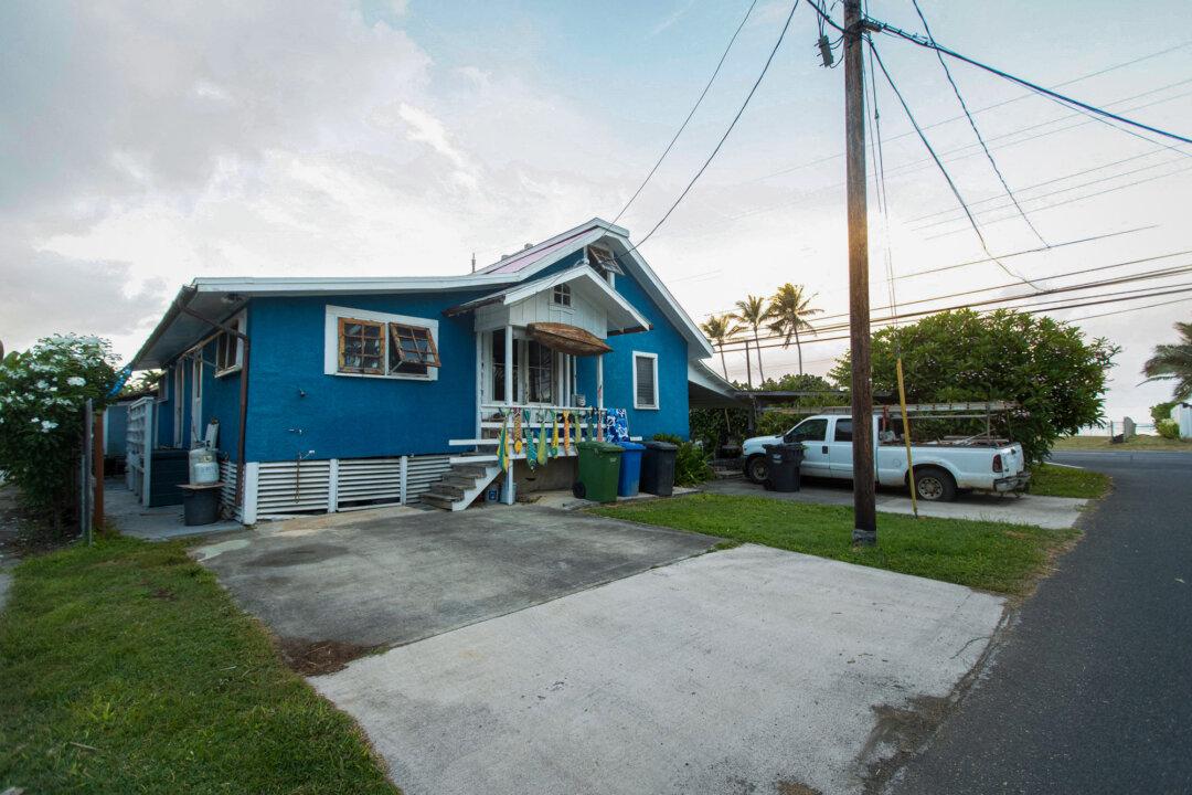 The house of Ryan Wesley Routh, the man arrested in connection with the apparent assasination attempt against former President Trump, is seen in Kaaawa, on the island of Oahu, Hawaii, on Sept. 15, 2024. (Eugene Tanner/AFP via Getty Images)