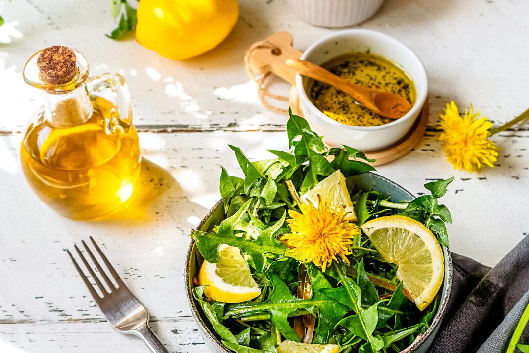 Vitamin C, abundant in citrus juice, helps make the iron in leafy greens more available. (Tati Liberta/Shutterstock)