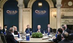 Biden Tells Quad Leaders at Summit China Is ‘Testing Us’