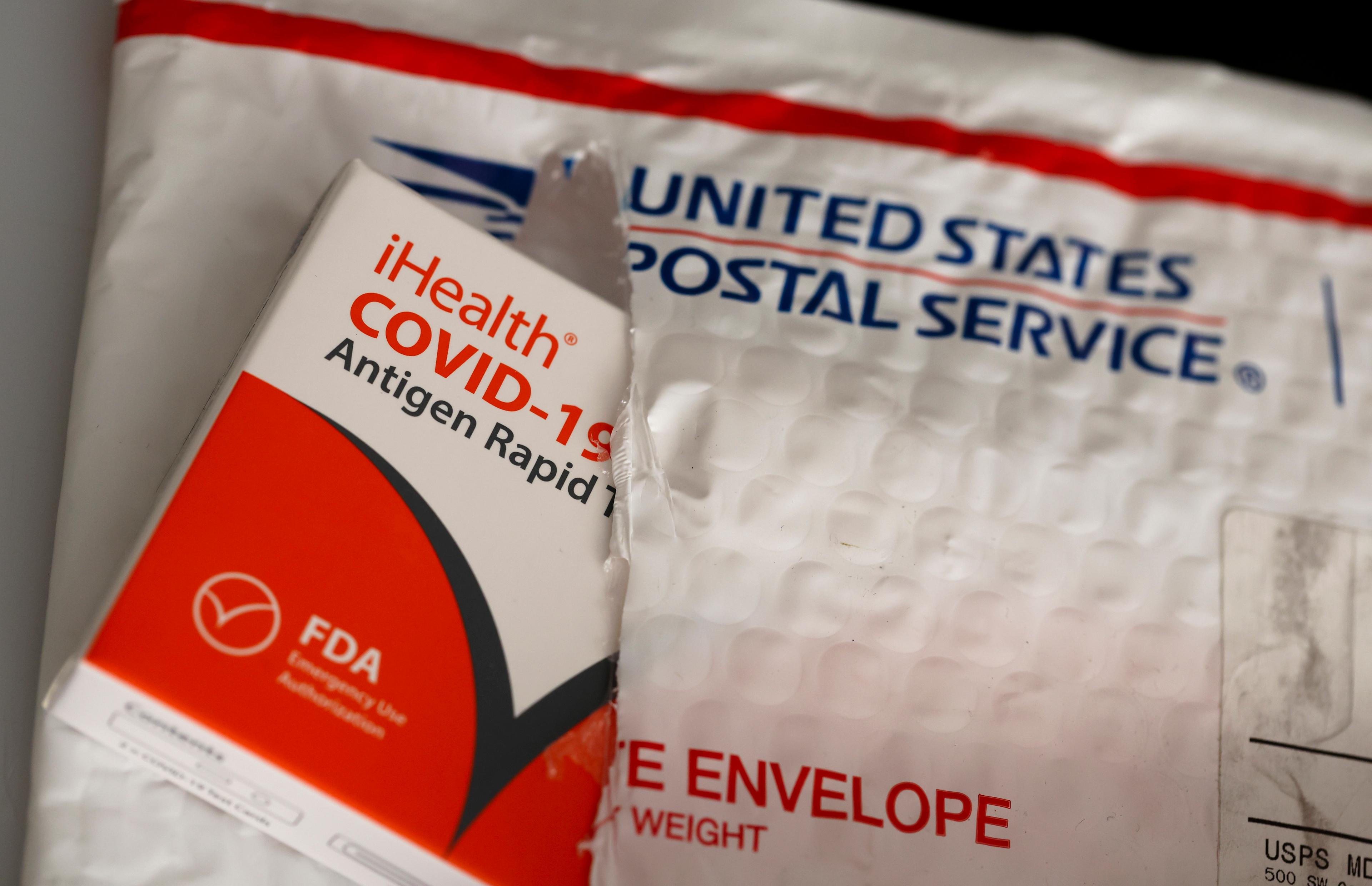 Biden Admin Revives Free COVID-19 Tests by Mail Program