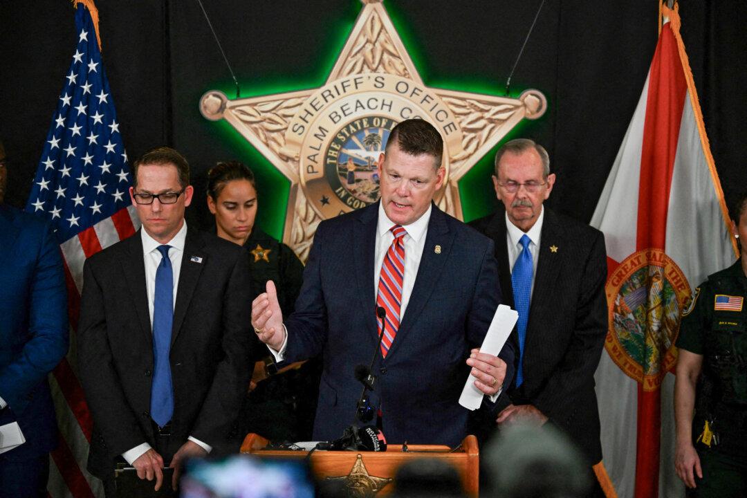 U.S. Secret Service Acting Director Ronald Rowe Jr. delivers an update on Ryan Routh's alleged assassination attempt on former President Donald Trump, during a news conference at the Palm Beach County Sheriff's Office in West Palm Beach, Fla., on Sept. 16, 2024. (Chandan Khanna/AFP via Getty Images)