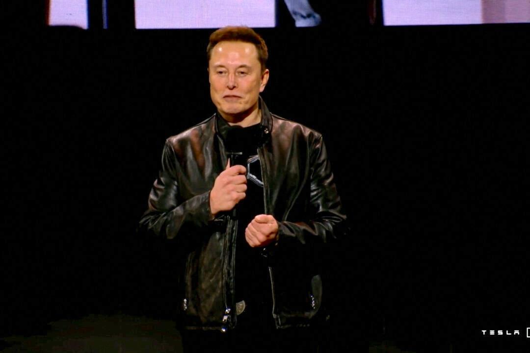 Tesla CEO and X owner Elon Musk speaks during an unveiling event for Tesla products in Los Angeles, Calif., on Oct. 10, 2024, in this still image taken from video. (Tesla via Reuters)