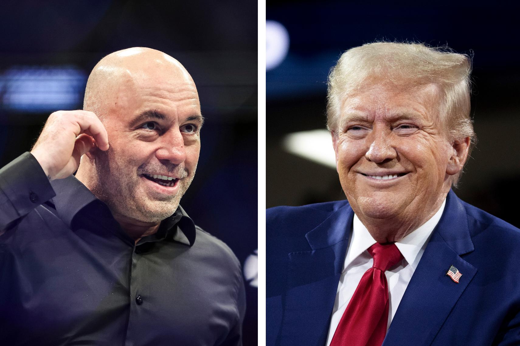 Trump Appears to Confirm He'll Appear on Joe Rogan’s Podcast