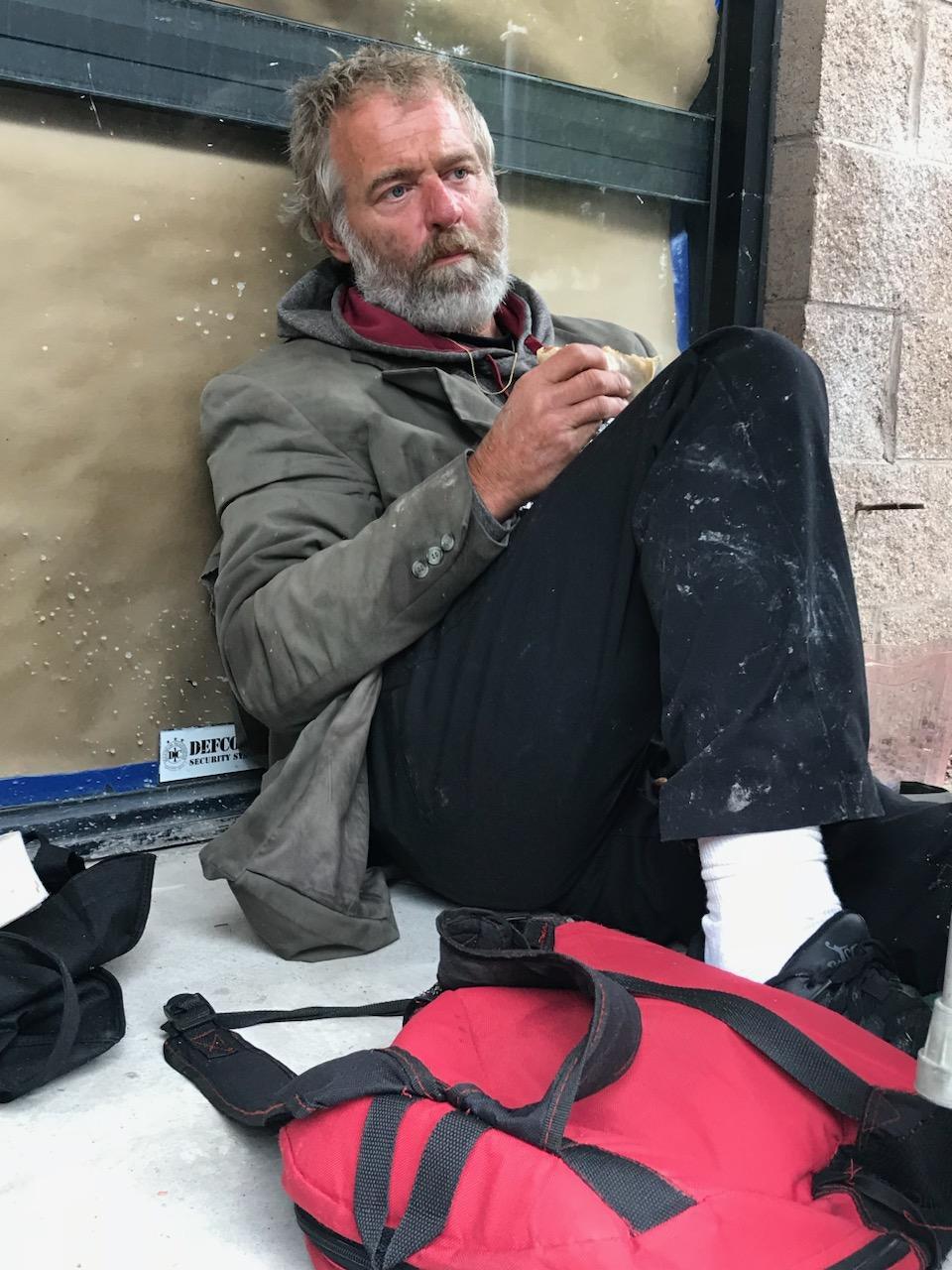 Brett Boman, a former homeless meth addict, lived on the streets of Chico, Calif., for nearly two years before he got into a Salvation Army rehabilitation program. (Courtesy Brett Boman)