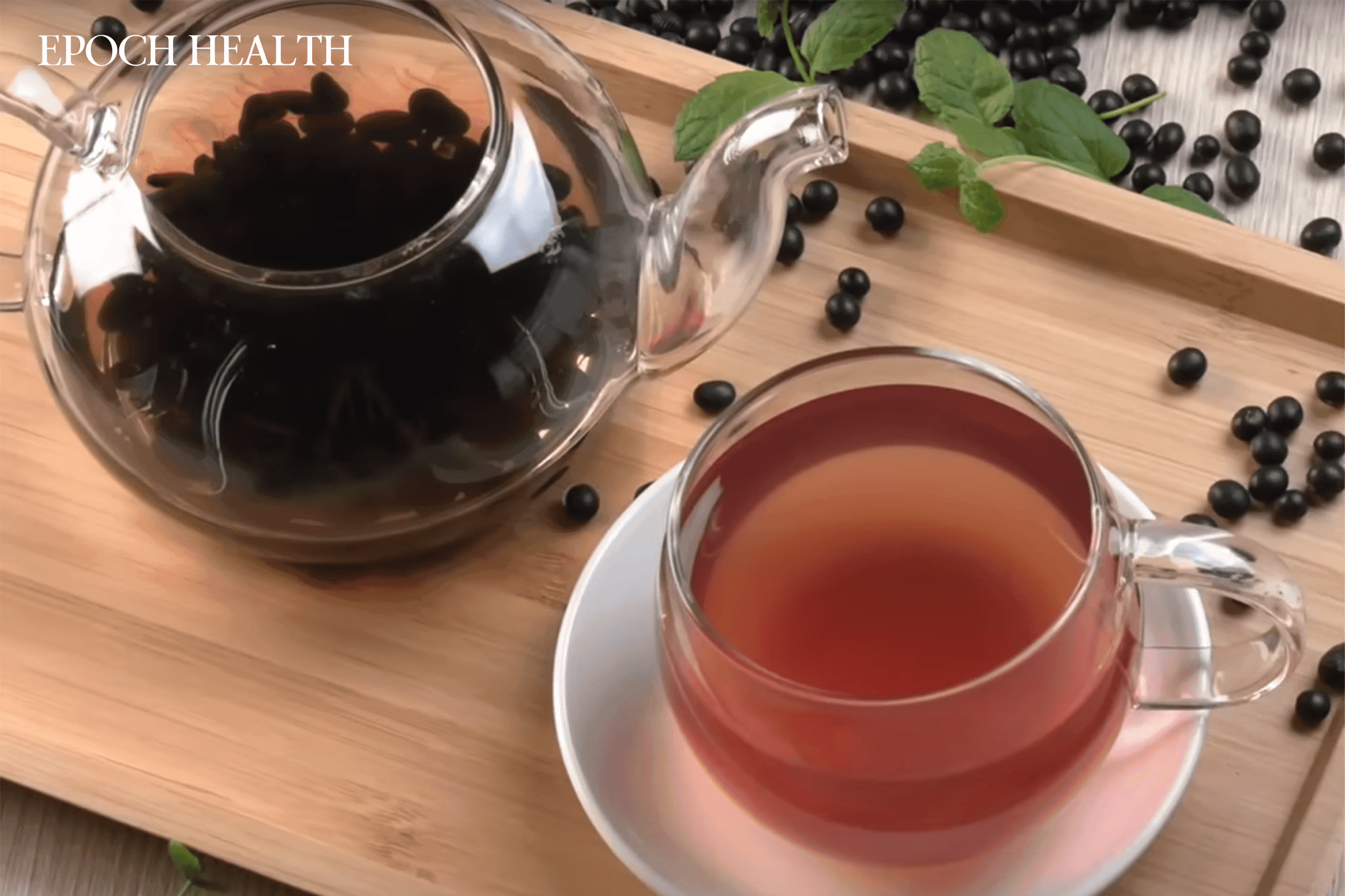 Black soybean tea (Courtesy of Naiwen Hu)