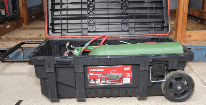 Federal law enforcement officials say a group of foreign nationals allegedly broke into the Tri Counties Bank in Fall River Mills, Calif., on Sept. 28, 2024, and left tools behind. (U.S Attorney's Office)