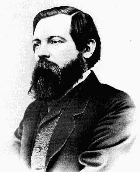 Friedrich Engels in 1868. (Public Domain)